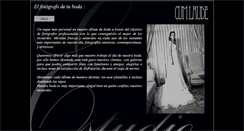 Desktop Screenshot of bodas.estudiocumlaude.com